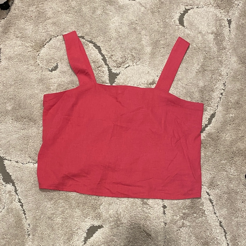 Banana Republic Linen Top XL